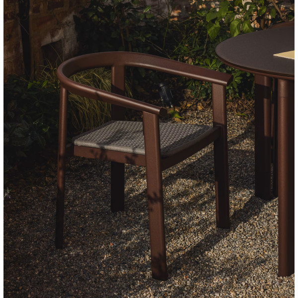 Вуличний стілець La Forma Erice O00305RO09 Коричневий-1