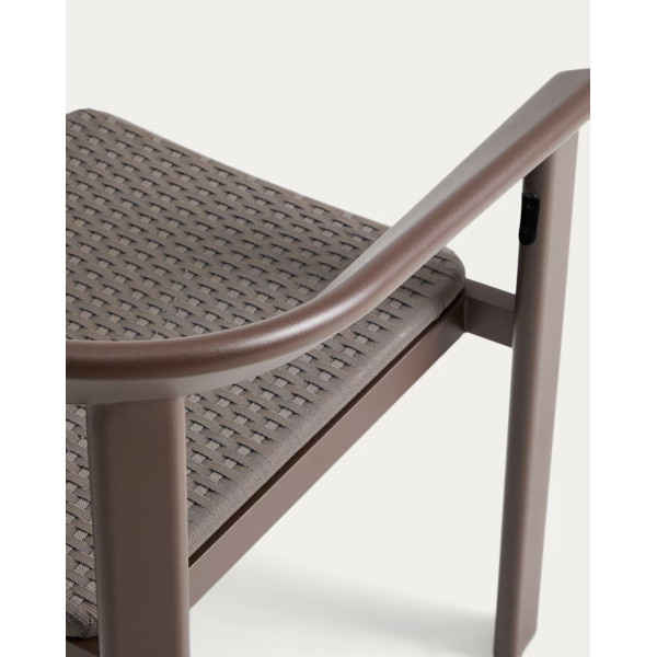 Вуличний стілець La Forma Erice O00305RO09 Коричневий-16