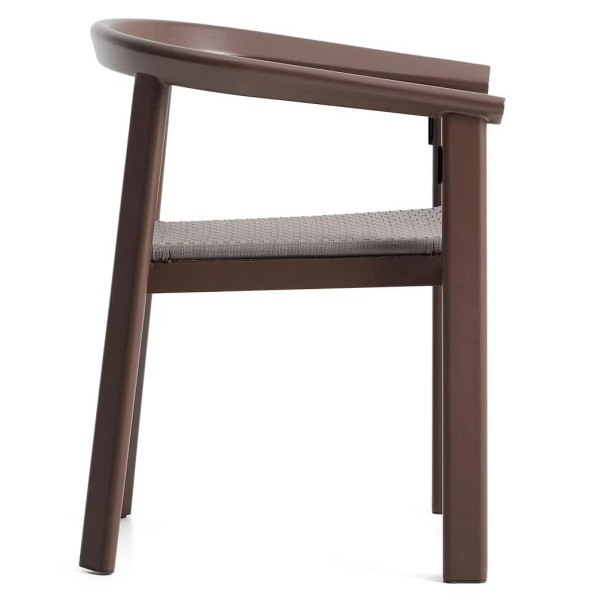 Вуличний стілець La Forma Erice O00305RO09 Коричневий-9