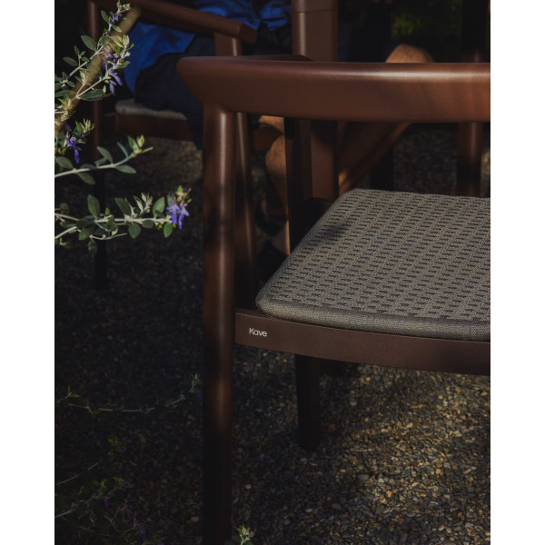 Вуличний стілець La Forma Erice O00305RO09 Коричневий-6