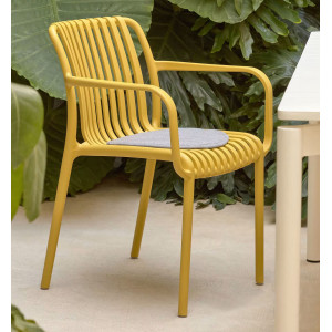 Стілець La Forma Isabellini CC5195S31 Жовтий