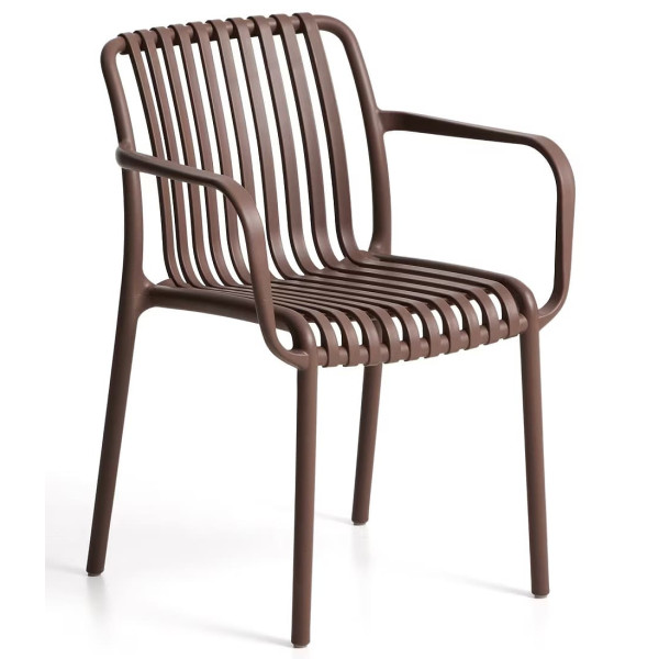 Стул La Forma Isabellini CC5195PL10 Коричневый-2