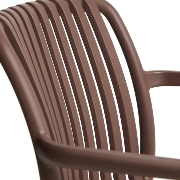 Стул La Forma Isabellini CC5195PL10 Коричневый-6