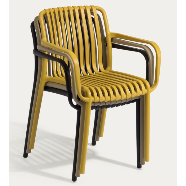 Стілець La Forma Isabellini CC5195S31 Жовтий-10