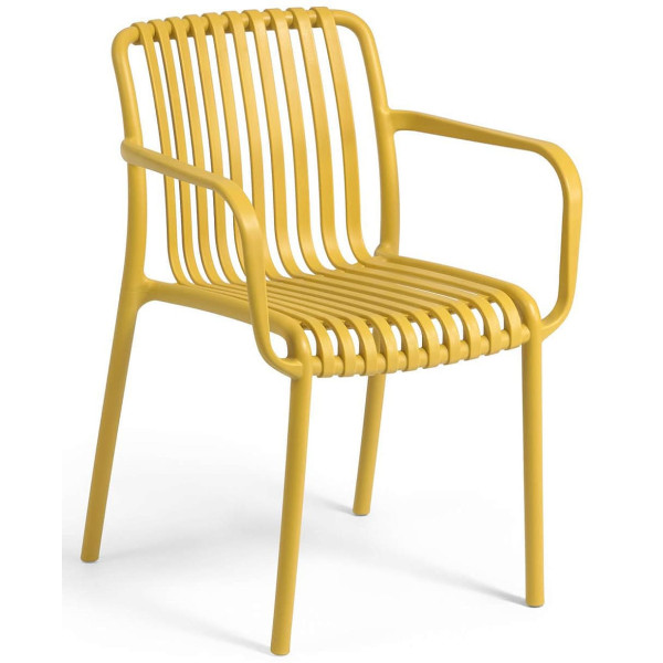 Стілець La Forma Isabellini CC5195S31 Жовтий-5