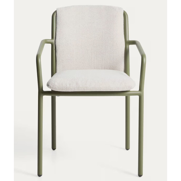 Уличный стул La Forma Linosa C00333RR06 Зеленый/бежевый-7