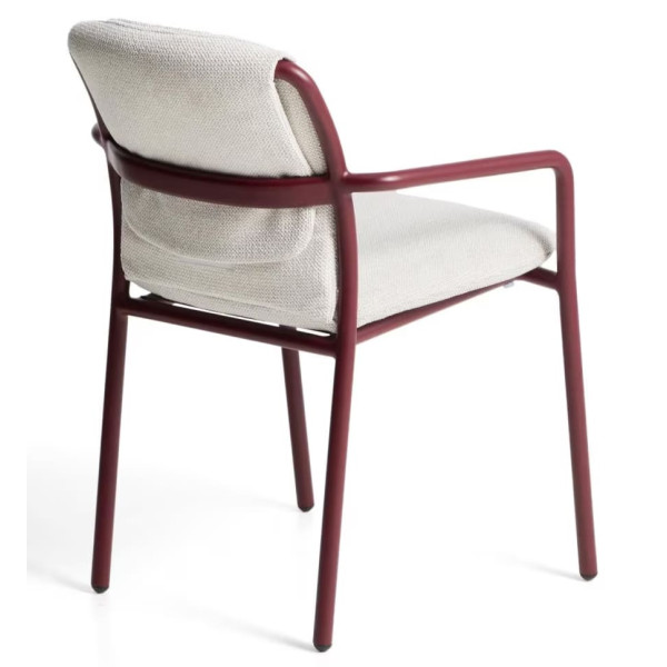 Уличный стул La Forma Linosa C00333RR16 Красный/бежевый-9