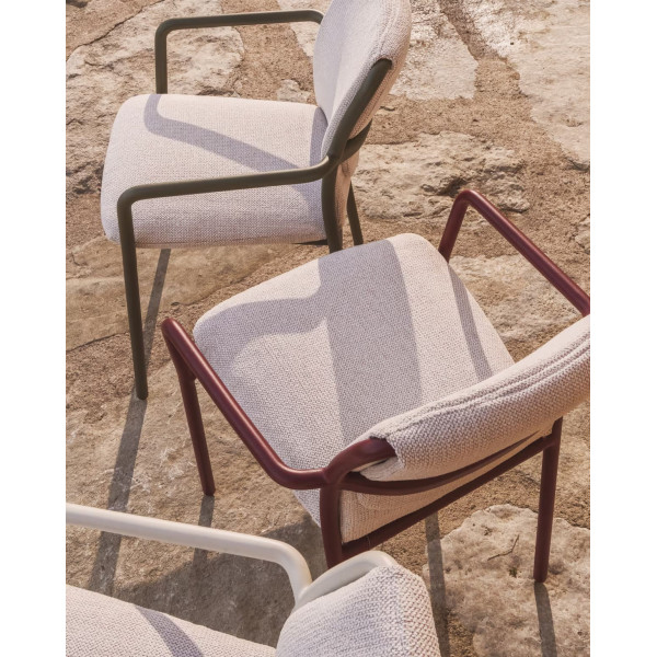 Уличный стул La Forma Linosa C00333RR06 Зеленый/бежевый-4