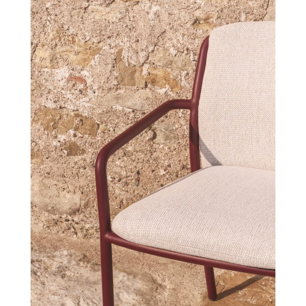 Уличный стул La Forma Linosa C00333RR16 Красный/бежевый-3
