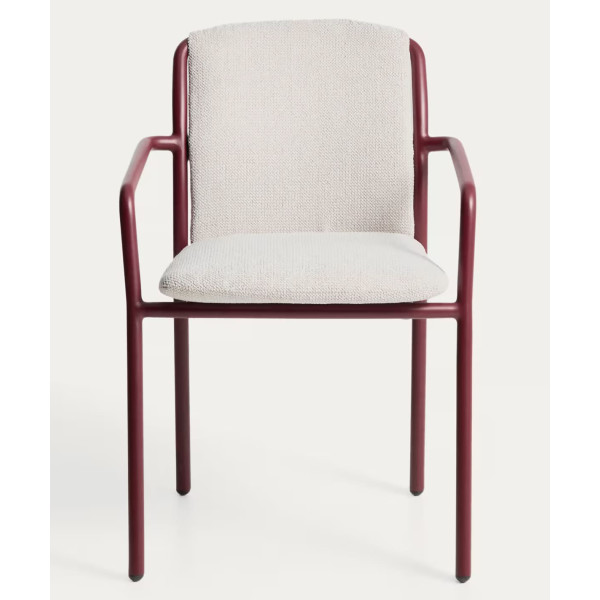 Уличный стул La Forma Linosa C00333RR16 Красный/бежевый-7
