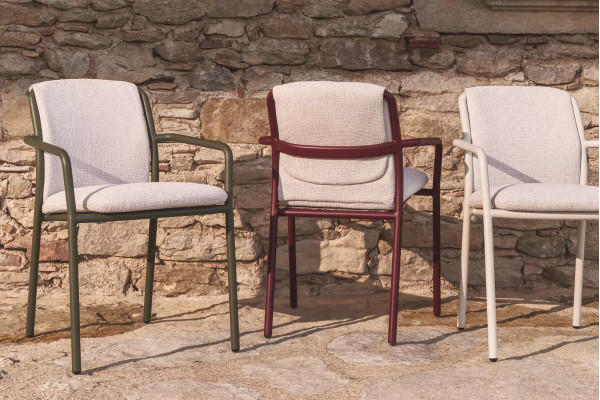 Уличный стул La Forma Linosa C00333RR06 Зеленый/бежевый-5