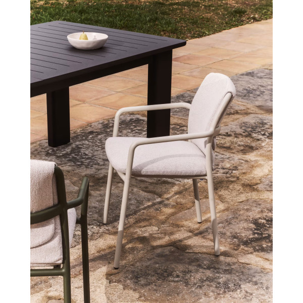 Вуличний стілець La Forma Linosa C00333RR39 Екрю/бежевий-1