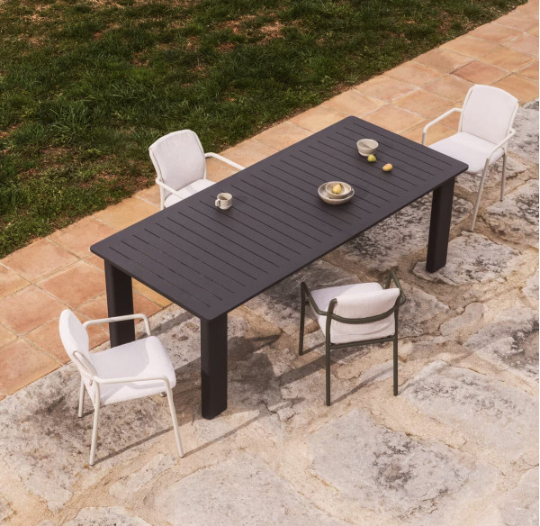 Уличный стул La Forma Linosa C00333RR06 Зеленый/бежевый-6