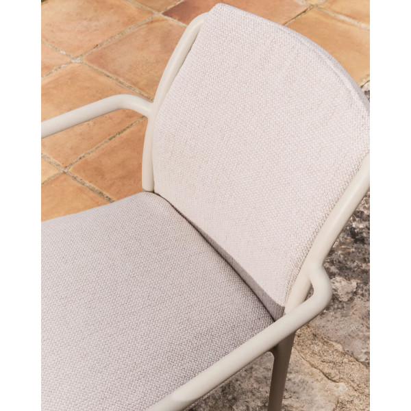 Вуличний стілець La Forma Linosa C00333RR39 Екрю/бежевий-3