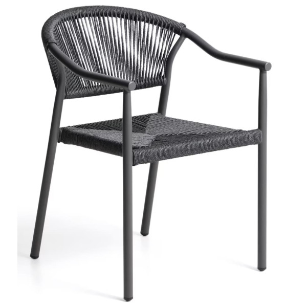 Стул уличный La Forma Livadia O00660RR02 Графит-0