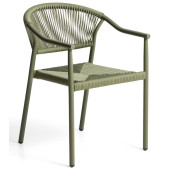 Стілець вуличний La Forma Livadia O00660RR06 Зелений