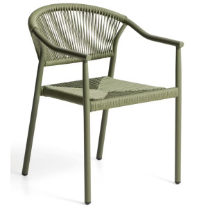 Стілець вуличний La Forma Livadia O00660RR06 Зелений