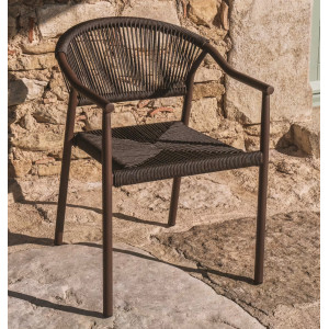 Стул уличный La Forma Livadia O00660RR10 Коричневый