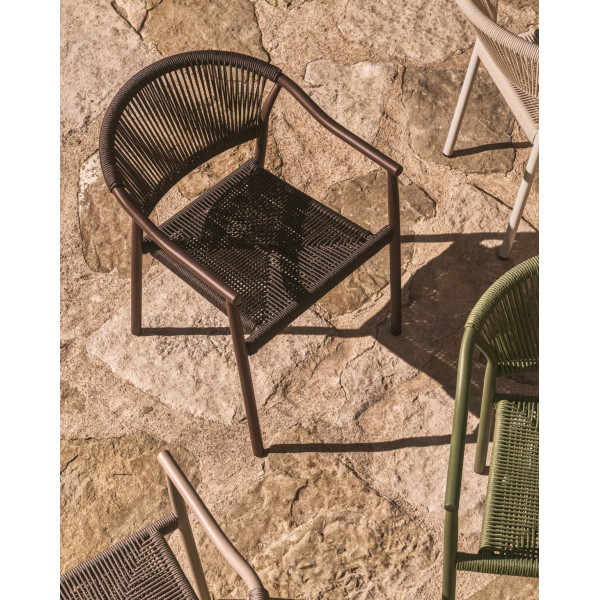 Стул уличный La Forma Livadia O00660RR10 Коричневый-4