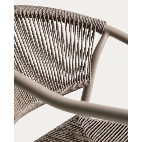 Стілець вуличний La Forma Livadia O00660RR12 Сіро-коричневий-10