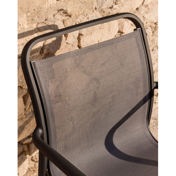 Уличный стул La Forma Luri O00647T002 Графит/серый-2