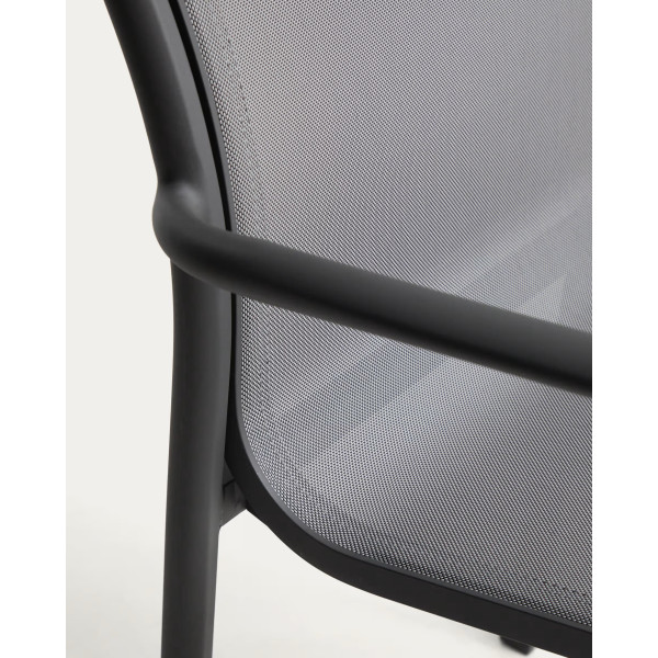 Уличный стул La Forma Luri O00647T002 Графит/серый-11