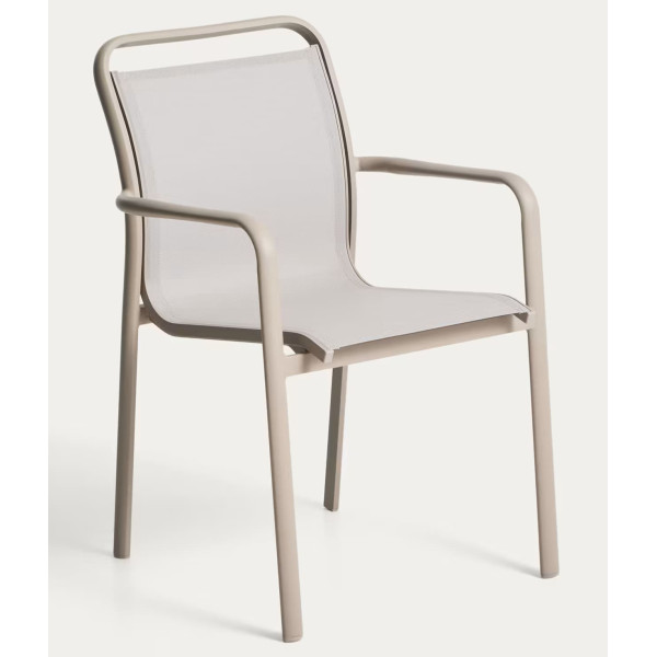 Вуличний стілець La Forma Luri O00647T012 Taupe/бежевий-3