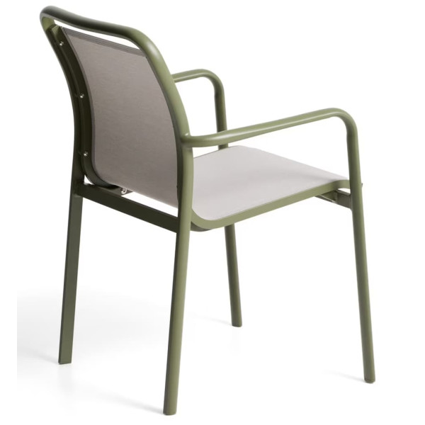 Вуличний стілець La Forma Luri O00647T019 Зелений/бежевий-7