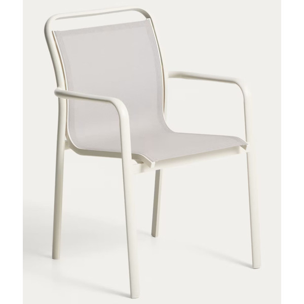 Вуличний стілець La Forma Luri O00647T039 Екрю/бежевий-5