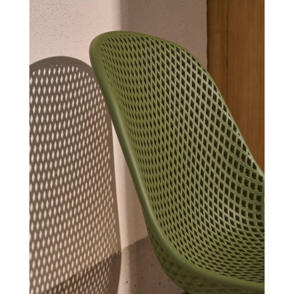 Стул La Forma QUINBY CC1222PL06 Зеленый-2