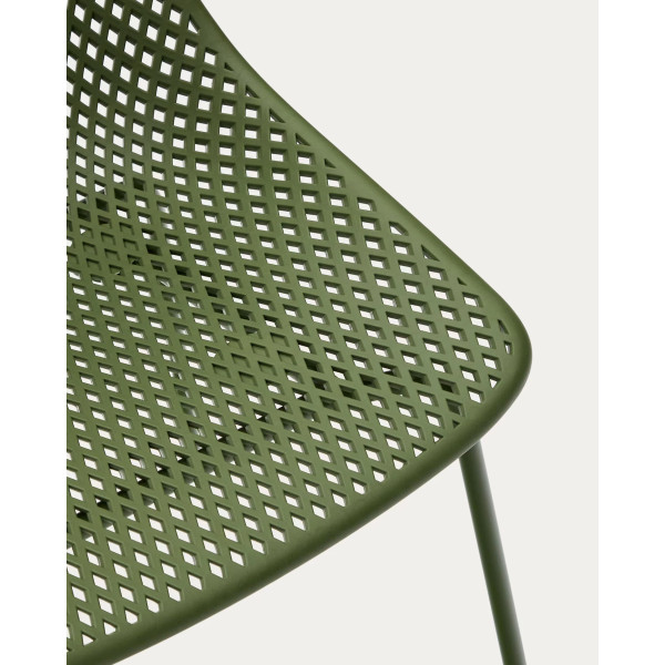 Стул La Forma QUINBY CC1222PL06 Зеленый-8