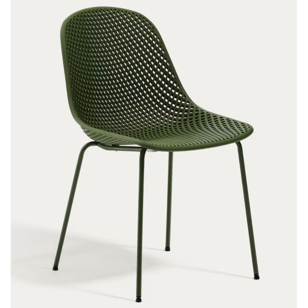 Стул La Forma QUINBY CC1222PL06 Зеленый-3