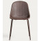Стул La Forma QUINBY CC1222PL10 Коричневый-3-thumb