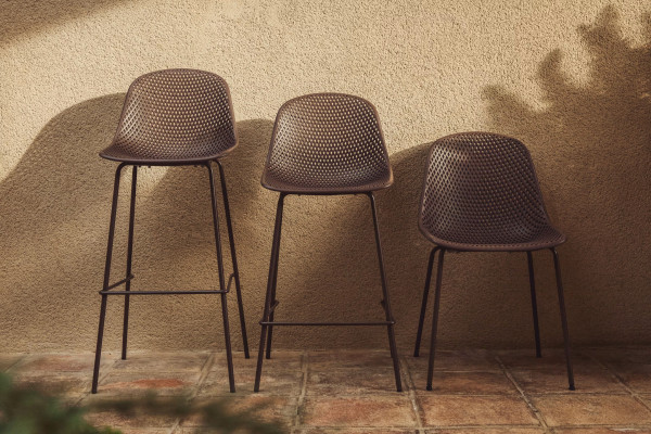 Стул La Forma QUINBY CC1222PL10 Коричневый-1