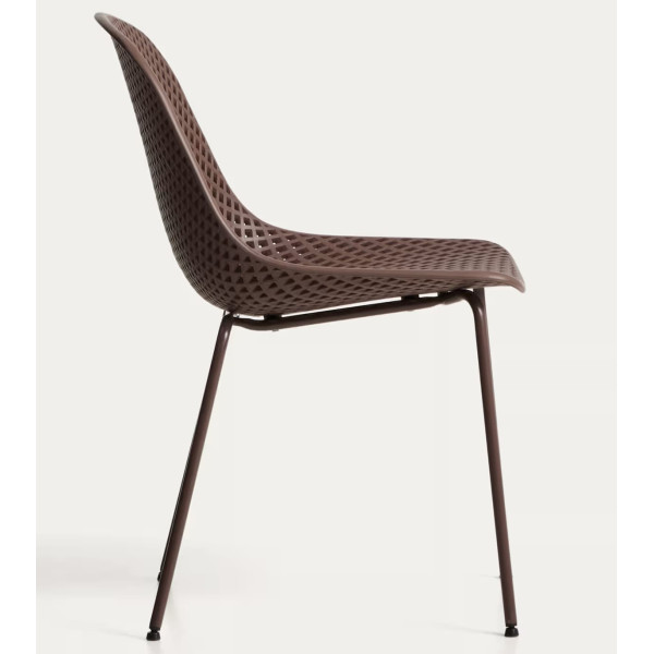 Стул La Forma QUINBY CC1222PL10 Коричневый-4
