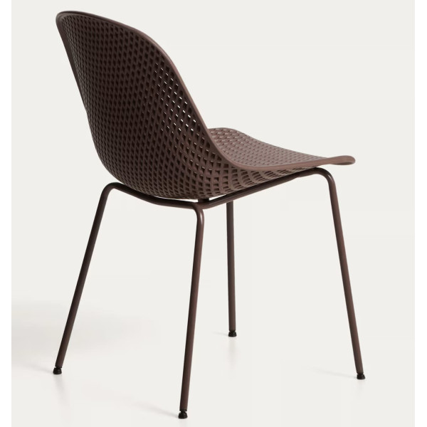Стул La Forma QUINBY CC1222PL10 Коричневый-5