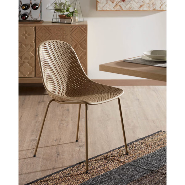 Стілець La Forma QUINBY CC1222S12 Бежевий-1