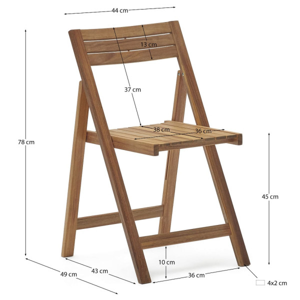 Стілець La Forma Sadirar J0700002MM43-10