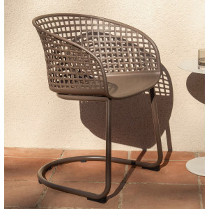 Уличный стул La Forma Tenaro O00613PL09 Коричневый