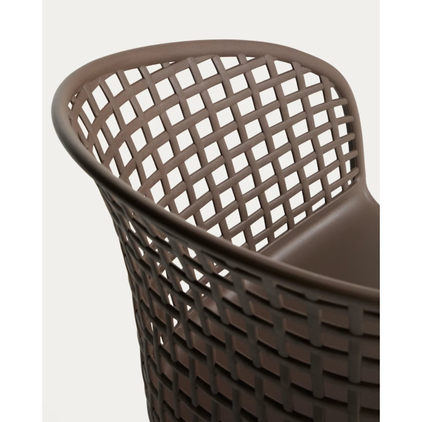 Вуличний стілець La Forma Tenaro O00613PL09 Коричневий-8