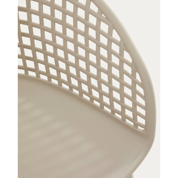 Вуличний стілець La Forma Tenaro O00613PL14 Бежевий-6