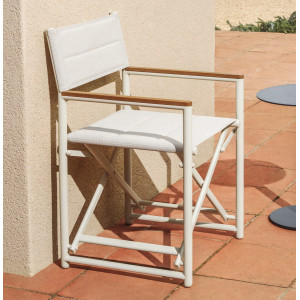 Складной уличный стул La Forma Tisno C00336TL12 Экрю