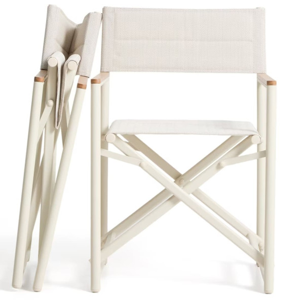 Складний вуличний стілець La Forma Tisno C00336TL12 Екрю-7