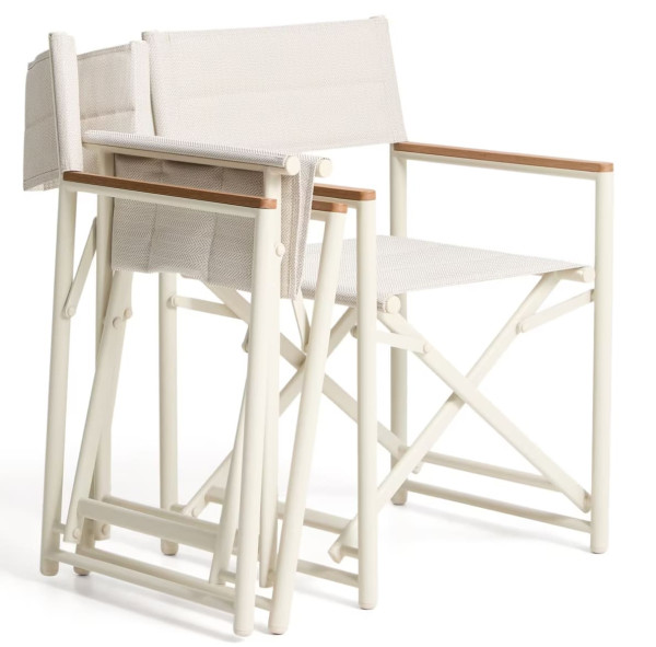 Складний вуличний стілець La Forma Tisno C00336TL12 Екрю-8