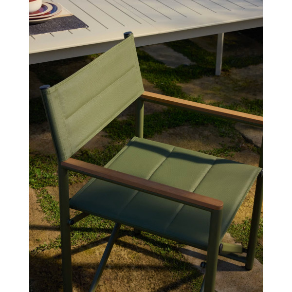 Складной уличный стул La Forma Tisno C00338TL06 Зеленый-2