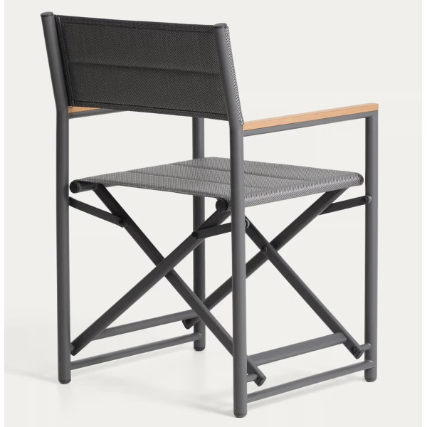 Складной уличный стул La Forma Tisno O00682TL15 Серый-8