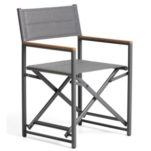 Складной уличный стул La Forma Tisno O00682TL15 Серый