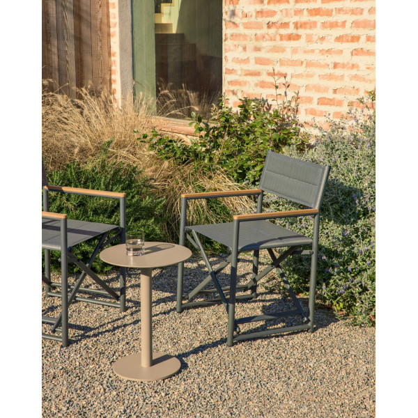 Складной уличный стул La Forma Tisno O00682TL15 Серый-1