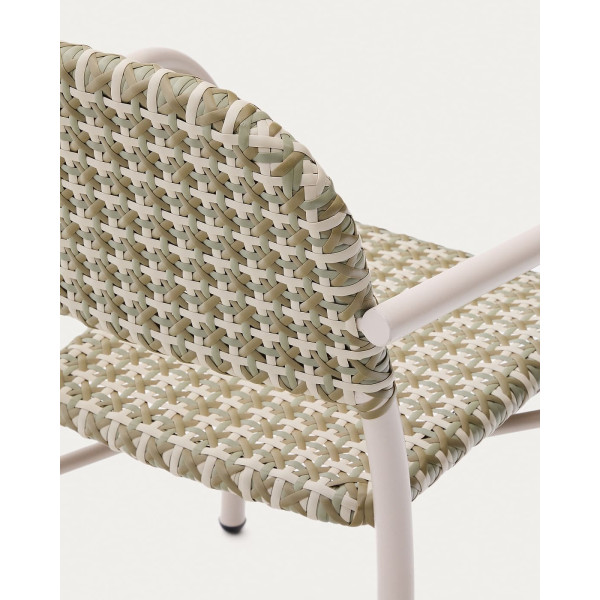 Садовый стул La Forma Tuccia O00110NW20 Бежево-зеленый-6