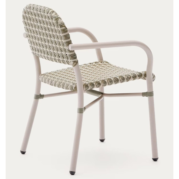 Садовый стул La Forma Tuccia O00110NW20 Бежево-зеленый-4